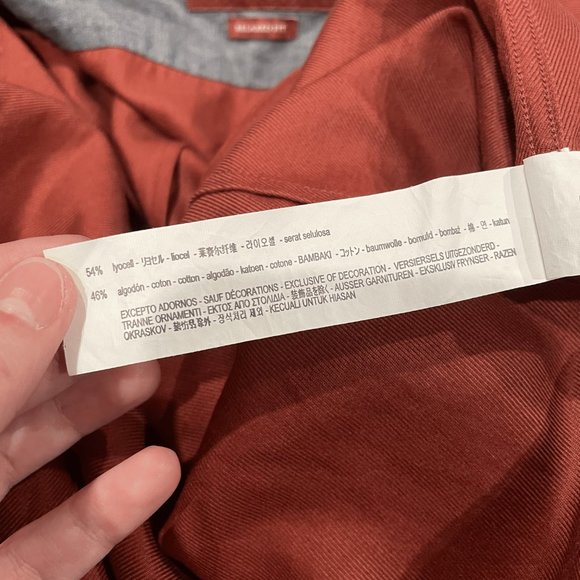 Men's Zara Man Button Down Shirt Size Large - Picture 5 of 6